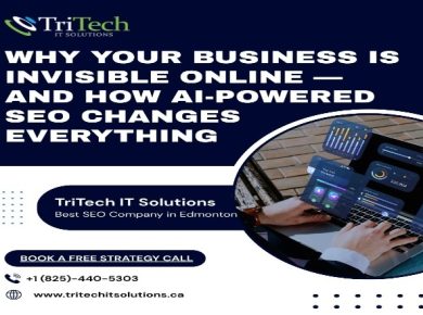 Why Your Edmonton Business Is Invisible Online And How AI-Powered SEO Changes Everything - TriTech IT Solutions