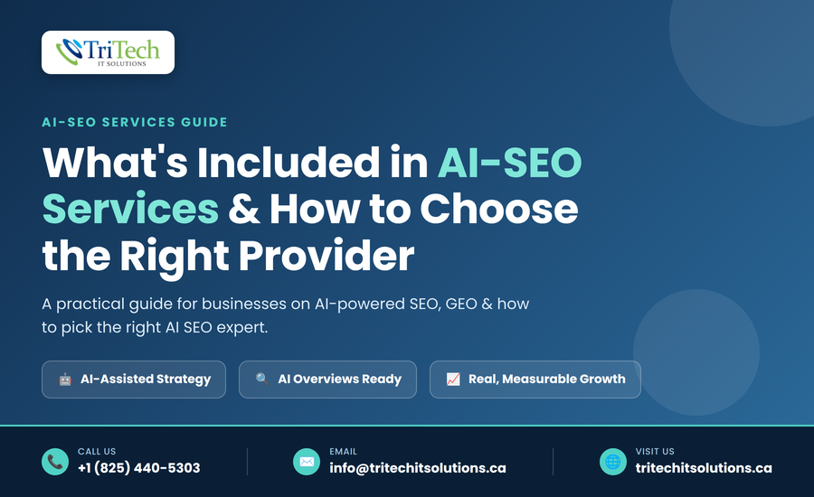 AI-SEO Services Explained - What's Included and How to Choose the Right Provider | TriTech IT Solutions